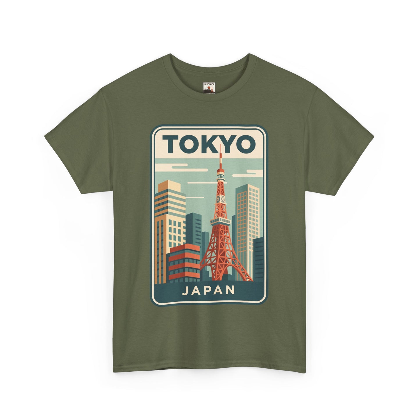 Tokyo Japan Unisex Heavy Cotton Tee
