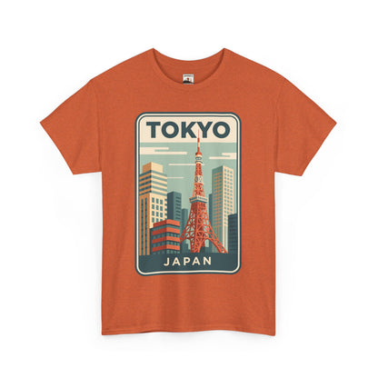 Tokyo Japan Unisex Heavy Cotton Tee