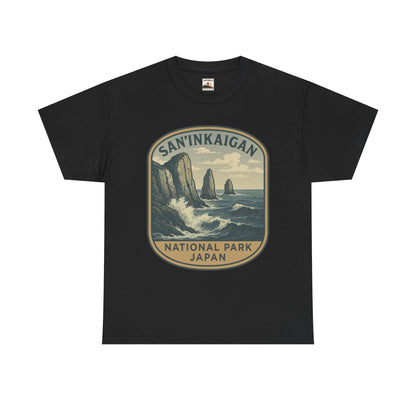 San’in Kaigan National Park Logo Unisex Heavy Cotton Tee