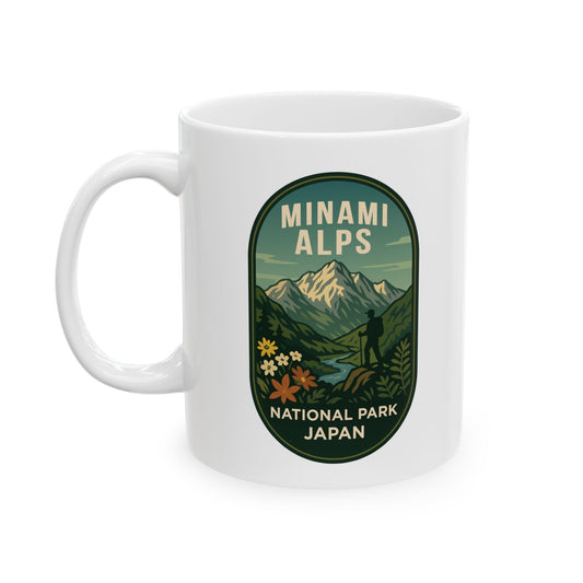 Minami Alps National Park Logo Ceramic Mug