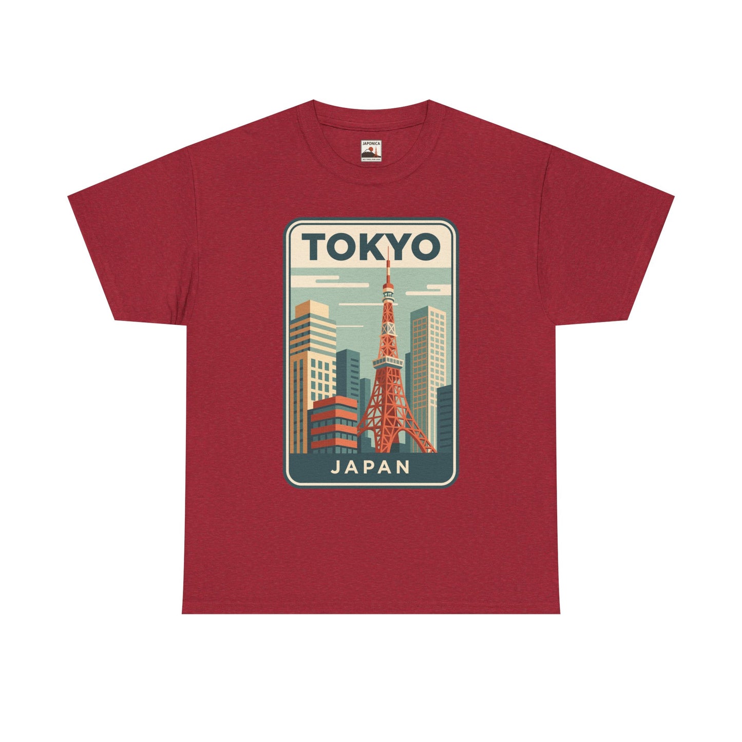 Tokyo Japan Unisex Heavy Cotton Tee