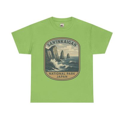 San’in Kaigan National Park Logo Unisex Heavy Cotton Tee