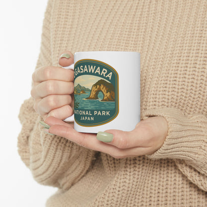 Ogasawara National Park Logo Ceramic Mug