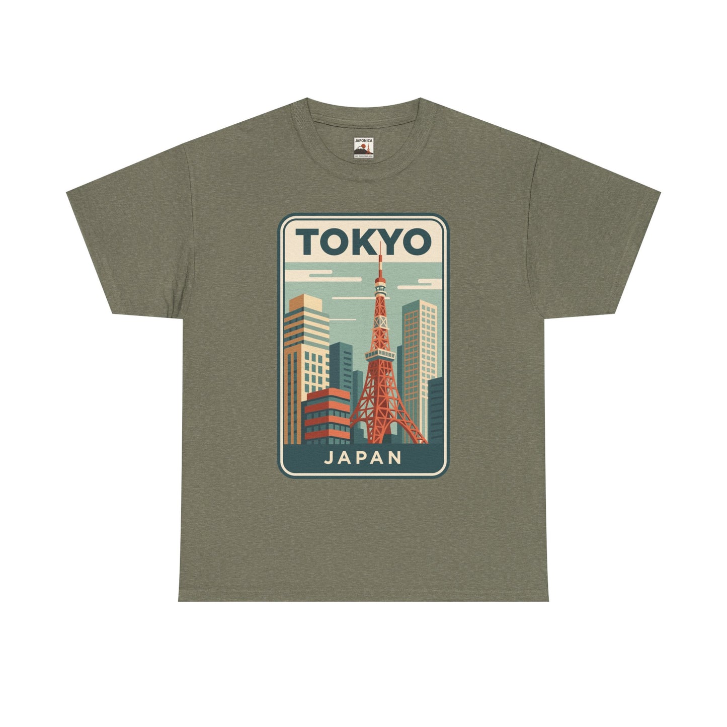 Tokyo Japan Unisex Heavy Cotton Tee