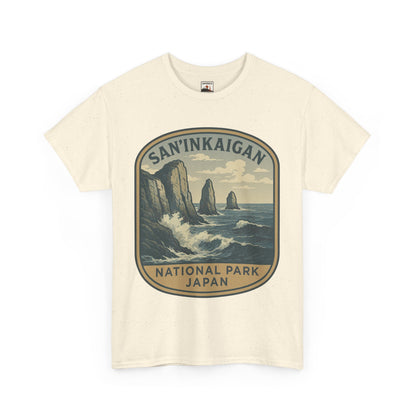 San’in Kaigan National Park Logo Unisex Heavy Cotton Tee
