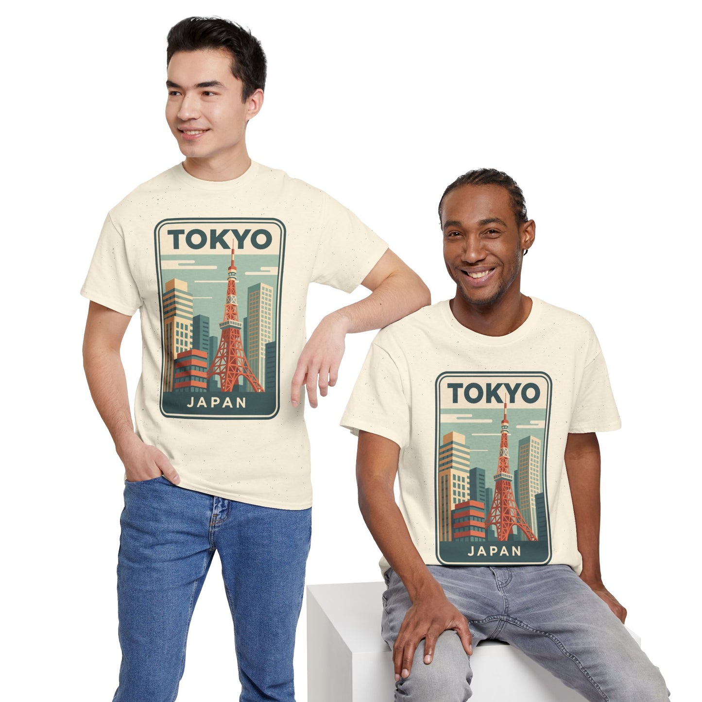 Tokyo Japan Unisex Heavy Cotton Tee