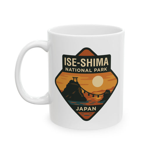 Ise - Shima National Park Logo Ceramic Mug