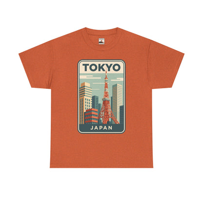 Tokyo Japan Unisex Heavy Cotton Tee