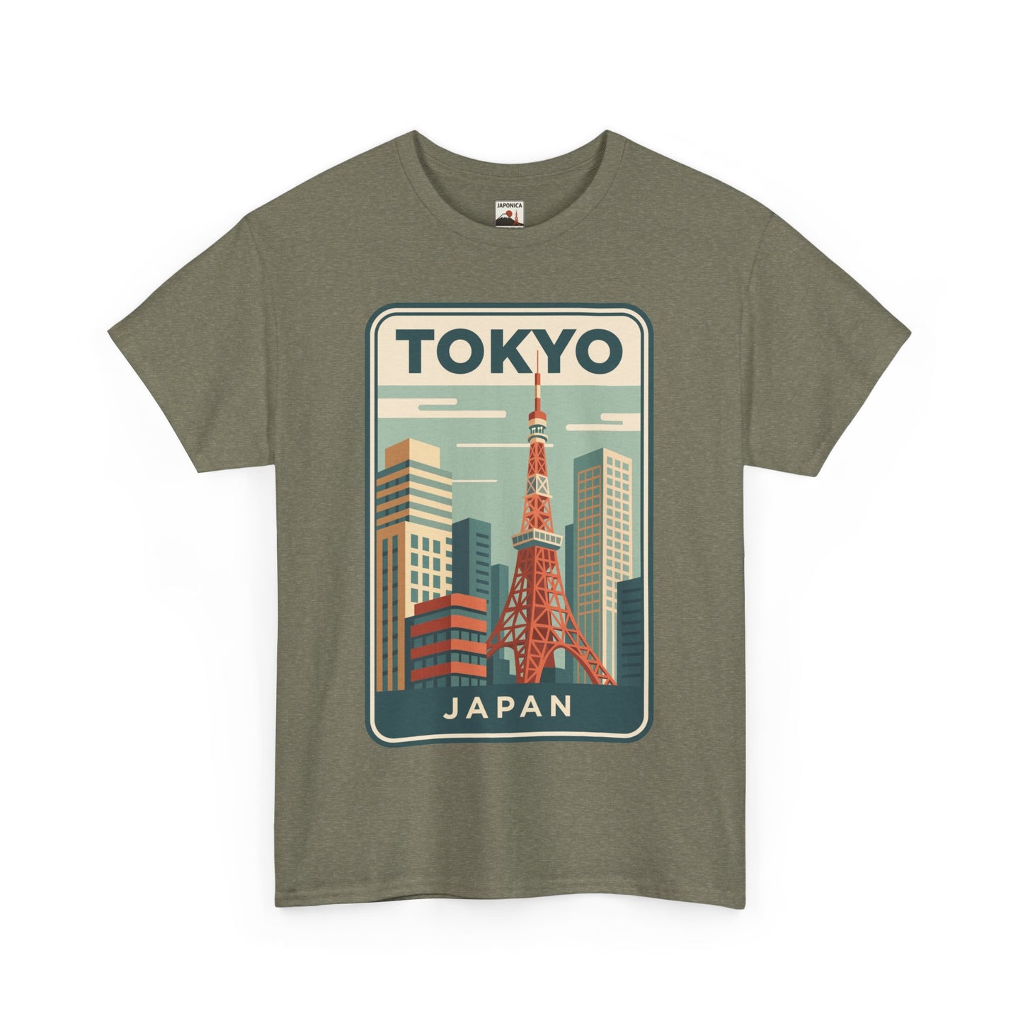 Tokyo Japan Unisex Heavy Cotton Tee