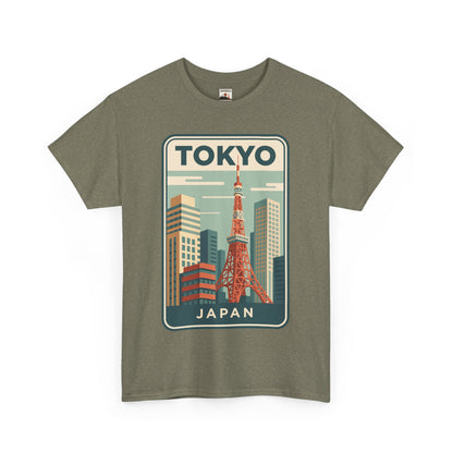 Tokyo Japan Unisex Heavy Cotton Tee