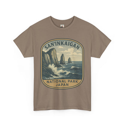 San’in Kaigan National Park Logo Unisex Heavy Cotton Tee
